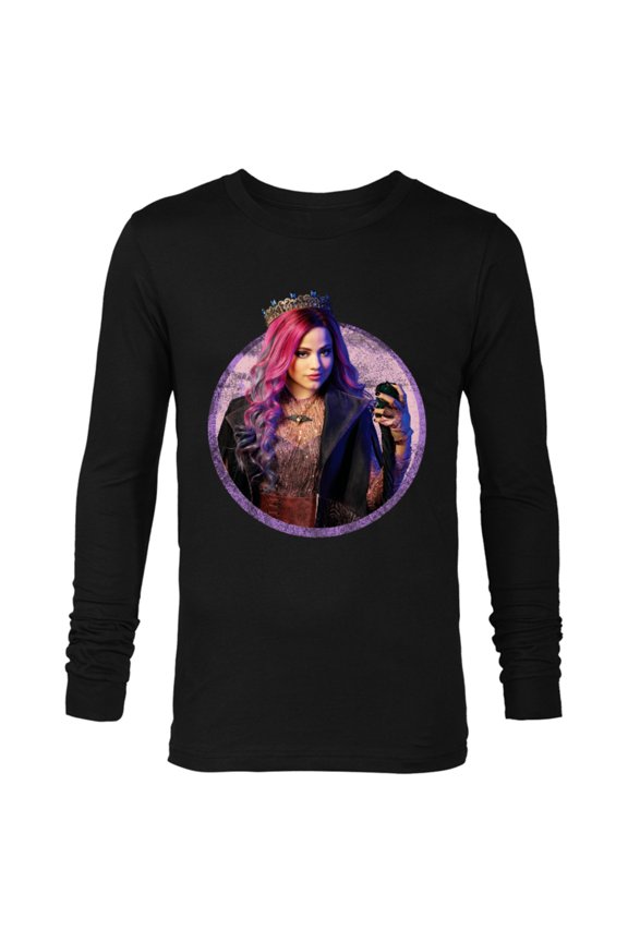 Descendants 3 Audrey - Long Sleeve T-Shirt for Men -Customized-Black