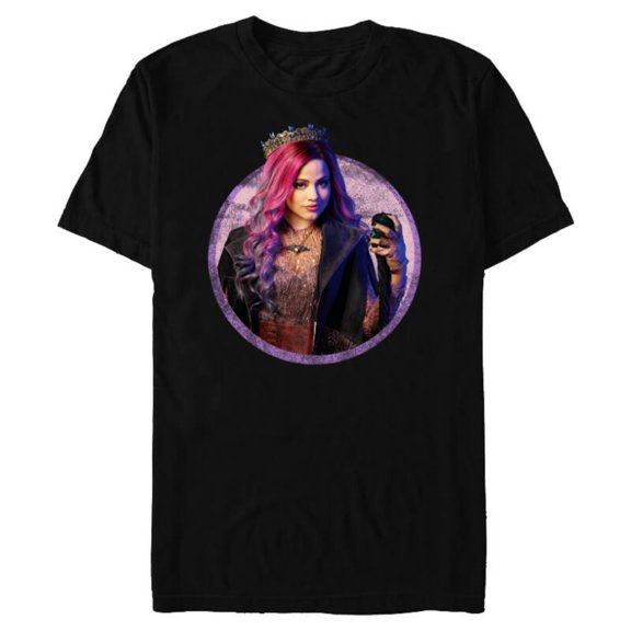 Disney Descendants 3 Audrey - Short Sleeve Blended T-Shirt for Adults -Customized-Black