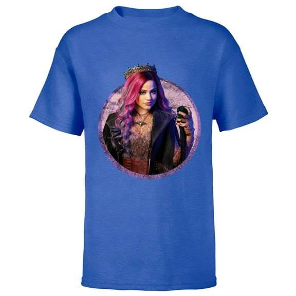 Disney Descendants 3 Audrey - Short Sleeve T-Shirt for Kids -Customized-Royal