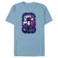 thumbnail image 1 of Disney Descendants 3 Carlos, Jay, Mal, and Evie - Short Sleeve Blended T-Shirt for Adults -Customized-Ocean Blue, 1 of 5