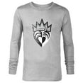 thumbnail image 1 of Disney Descendants 3 Evie Heart Crown - Long Sleeve T-Shirt for Men -Customized-Athletic Heather, 1 of 5