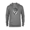thumbnail image 1 of Disney Descendants 3 Evie Heart Crown - Pullover Hoodie for Adults -Customized-Graphite Heather, 1 of 5