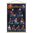thumbnail image 1 of Disney Descendants 3 - Grid Wall Poster with Wooden Magnetic Frame, 22.375" x 34", 1 of 3