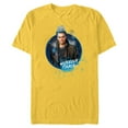 thumbnail image 1 of Disney Descendants 3 Hades Wickedly Fierce - Short Sleeve Blended T-Shirt for Adults -Customized-Yellow, 1 of 5