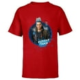 thumbnail image 1 of Disney Descendants 3 Hades Wickedly Fierce - Short Sleeve T-Shirt for Kids -Customized-Red, 1 of 5