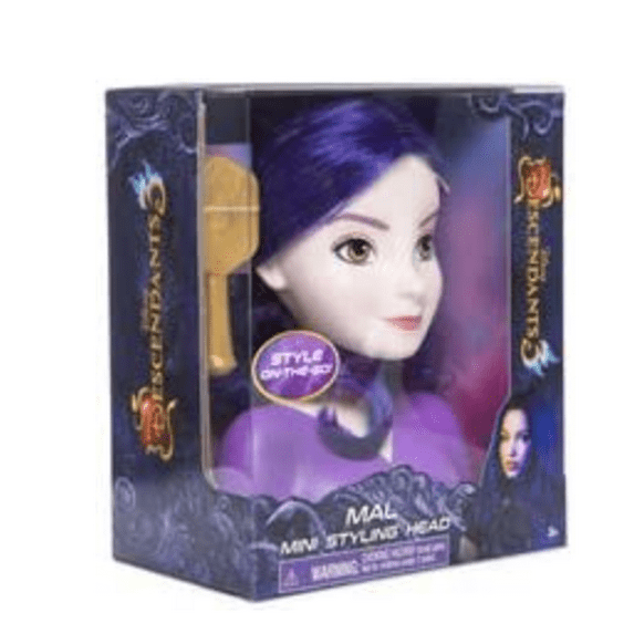 Disney Descendants 3 Mal Mini Styling Head