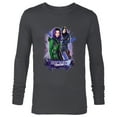 thumbnail image 1 of Disney Descendants 3 Mal and Evie Wicked Friends - Long Sleeve T-Shirt for Men -Customized-Charcoal Heather, 1 of 5