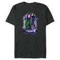 thumbnail image 1 of Disney Descendants 3 Mal and Evie Wicked Friends - Short Sleeve Blended T-Shirt for Adults -Customized-Dark Heather, 1 of 5