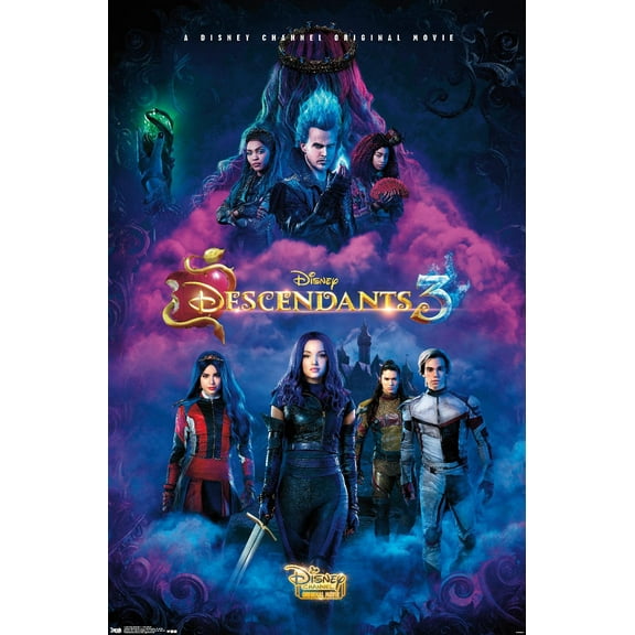 Disney Descendants 3 - One Sheet Wall Poster, 14.725" x 22.375"
