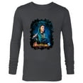 thumbnail image 1 of Disney Descendants 3 Uma Watch Your Back - Long Sleeve T-Shirt for Men -Customized-Charcoal Heather, 1 of 5