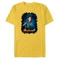 thumbnail image 1 of Disney Descendants 3 Uma Watch Your Back - Short Sleeve Blended T-Shirt for Adults -Customized-Yellow, 1 of 5