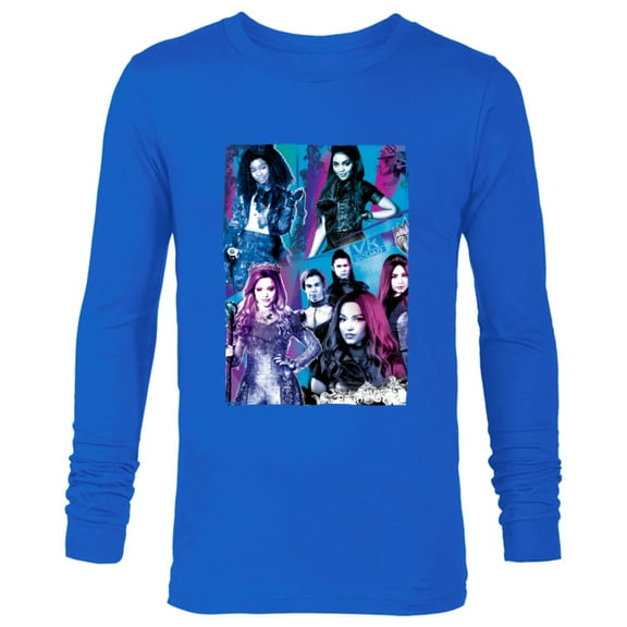 Disney Descendants 3 VK Kids - Long Sleeve T-Shirt for Men -Customized-Royal