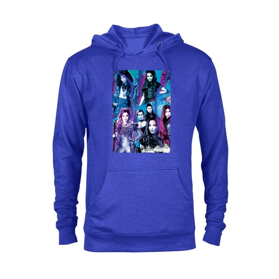 Disney Descendants 3 VK Kids - Pullover Hoodie for Adults -Customized-Royal Heather