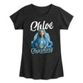 thumbnail image 1 of Disney - Descendants 4 - Chloe Princess - Youth Girls Fitted Short Sleeve Graphic T-Shirt, 1 of 5