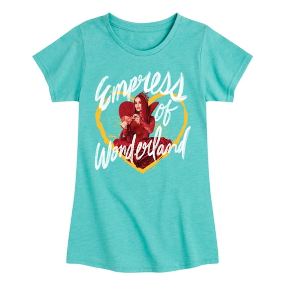 Disney - Descendants 4 - Empress Of Wonderland - Youth Girls Fitted Short Sleeve Graphic T-Shirt