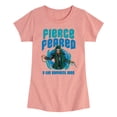 thumbnail image 1 of Disney - Descendants 4 - Fierce Feared - Youth Girls Fitted Short Sleeve Graphic T-Shirt, 1 of 5