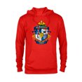 thumbnail image 1 of Disney Descendants Auradon Prep Crest - Pullover Hoodie for Adults -Customized-Red Heather, 1 of 5