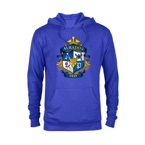 Disney Descendants Auradon Prep Crest - Pullover Hoodie for Adults -Customized-Royal Heather
