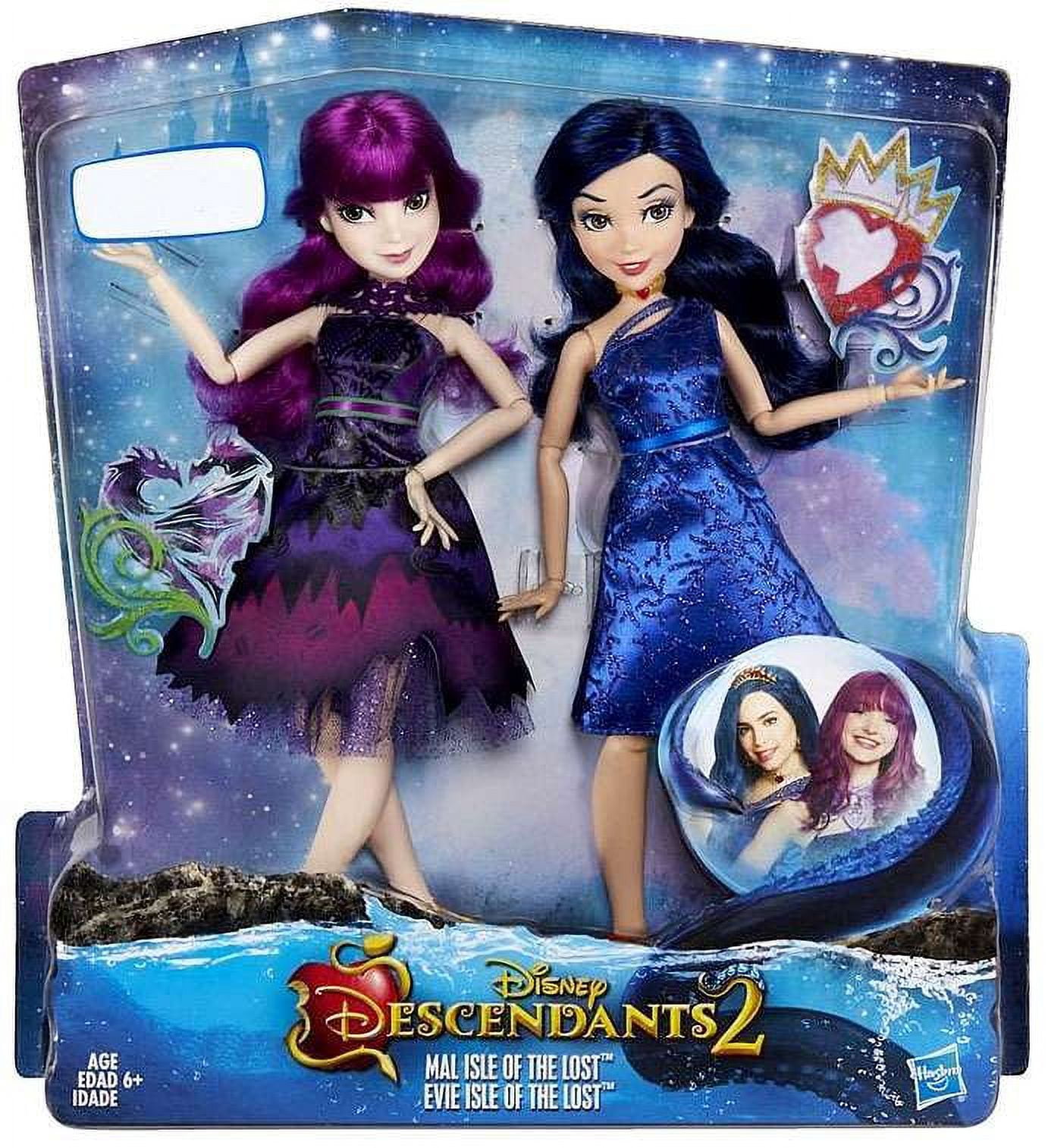 Disney Descendants D2 Movie Dolls Two-Pack Wave 1 Case