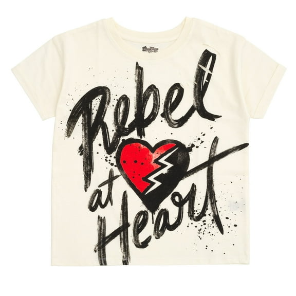 Disney Descendants Drop Shoulder T-Shirt Graffiti Little Kid to Big Kid