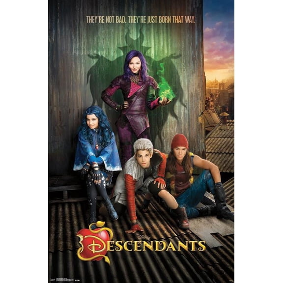 Disney Descendants - Key Art Wall Poster, 22.375" x 34"