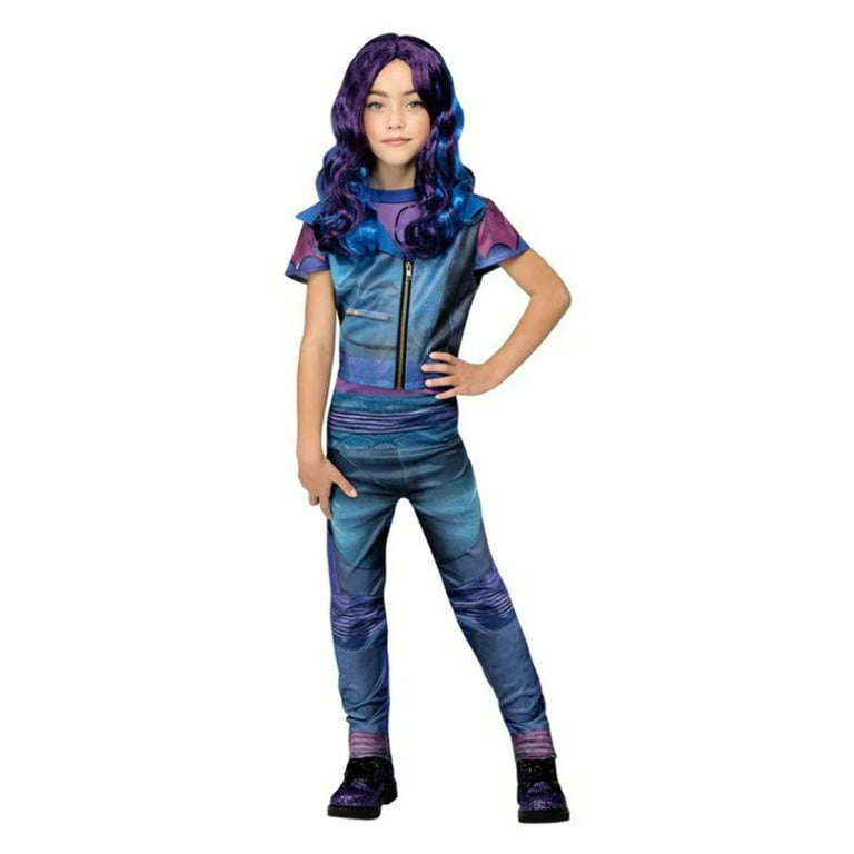 Disney Descendants Mal Costume Child Black Purple Disney Descendants Mal Costume Child Black Purple