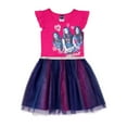 thumbnail image 1 of Disney Descendants Mal Evie Uma Little Girls Dress Little Kid to Big, 1 of 5