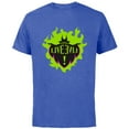 thumbnail image 1 of Disney Descendants Maleficent Long Live Evil - Short Sleeve Cotton T-Shirt for Adults -Customized-Royal Heather, 1 of 5
