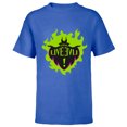 thumbnail image 1 of Disney Descendants Maleficent Long Live Evil - Short Sleeve T-Shirt for Kids -Customized-Royal, 1 of 5