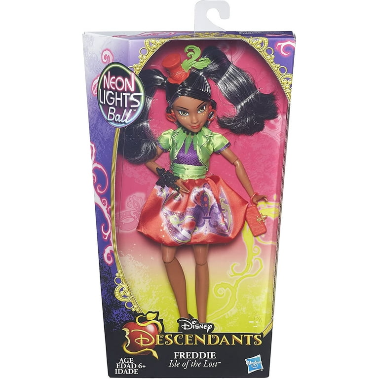 Disney Descendants Neon Lights Feature Dolls Wave 1 Set