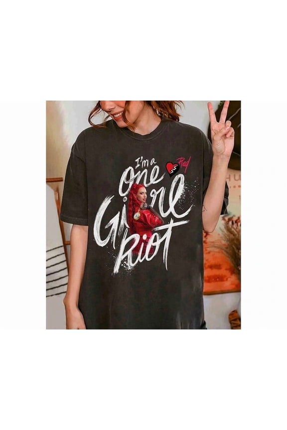 Disney Descendants The Rise Of Red One Girl Riot Graphic T-shirt