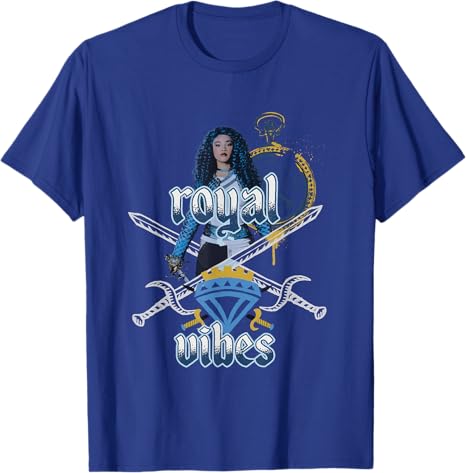 Chloe Raphael Merch Disney Descendants: The Rise Of Red Royal Vibes Chloe Retro T-Shirt ...
