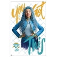 thumbnail image 1 of Disney Descendants: The Rise of Red - Chloe Wall Poster, 14.725" x 22.375" Framed, 1 of 5