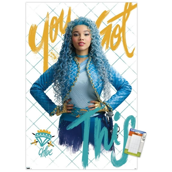 Disney Descendants: The Rise of Red - Chloe Wall Poster, 22.375" x 34"