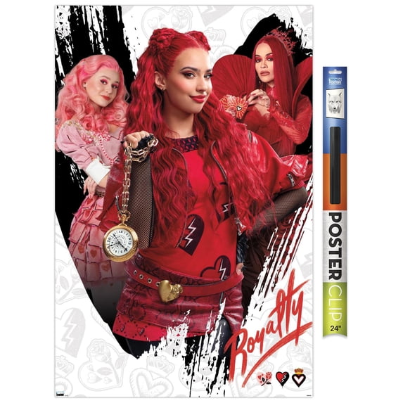 Disney Descendants: The Rise of Red - Royalty Wall Poster, 22.375" x 34"