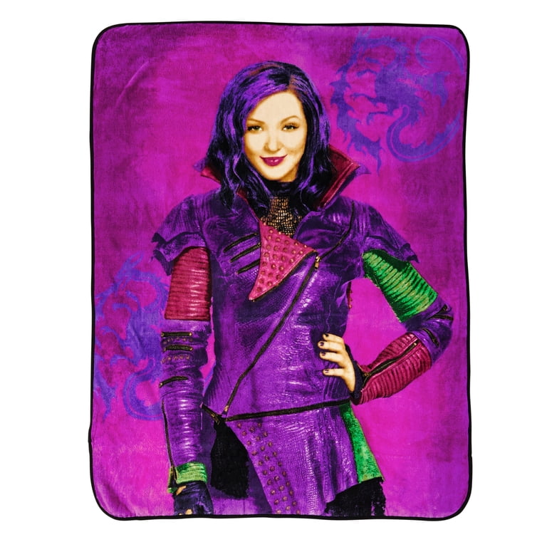 DESCENDANT TAPIS BLANKET ディセンダント ブランケット Disney Descendants Under Mal's Spell 46