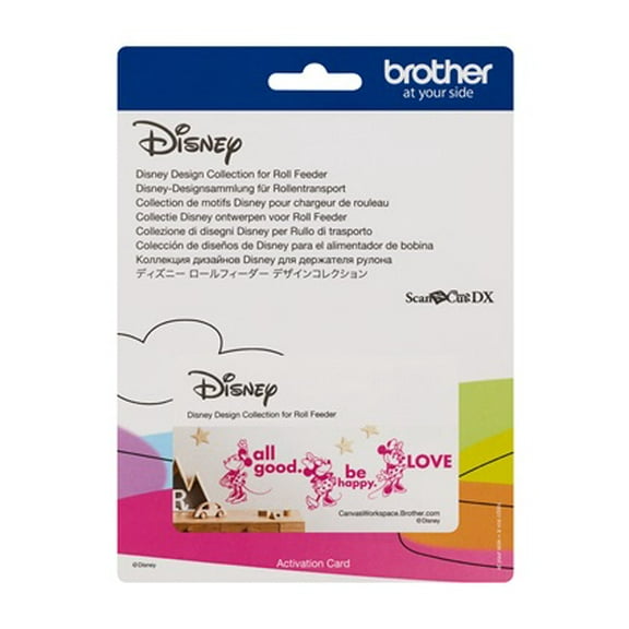 Disney Design Collection for Roll Feeder, ScanNCut DX CADXDSNP12 Brother