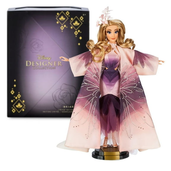 Disney Designer Collection Poseable Dolls, Polyvinyl Chloride Sleeping Beauty, 11"