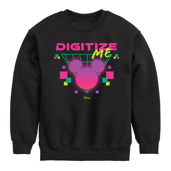 Disney - Digitize Me - Toddler & Youth Crewneck Fleece Sweatshirt