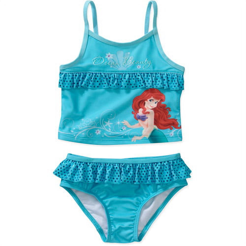 Disney - Disney Baby Girls' Ariel 2 Piece Tankini Swimsu - Walmart.com