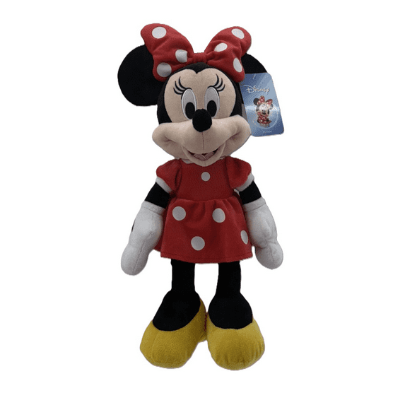 Disney Red Minnie Mouse Stuffed Plush Doll Toy 15"