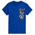 thumbnail image 1 of Disney - Disney Faux Patch - Men's Short Sleeve Graphic T-Shirt, 1 of 4