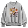 thumbnail image 1 of Disney - Disney Foods - Women's Oversized Fleece Crew Sweatshirt, 1 of 2