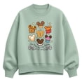 thumbnail image 1 of Disney - Disney Foods - Women's Oversized Fleece Crew Sweatshirt, 1 of 3