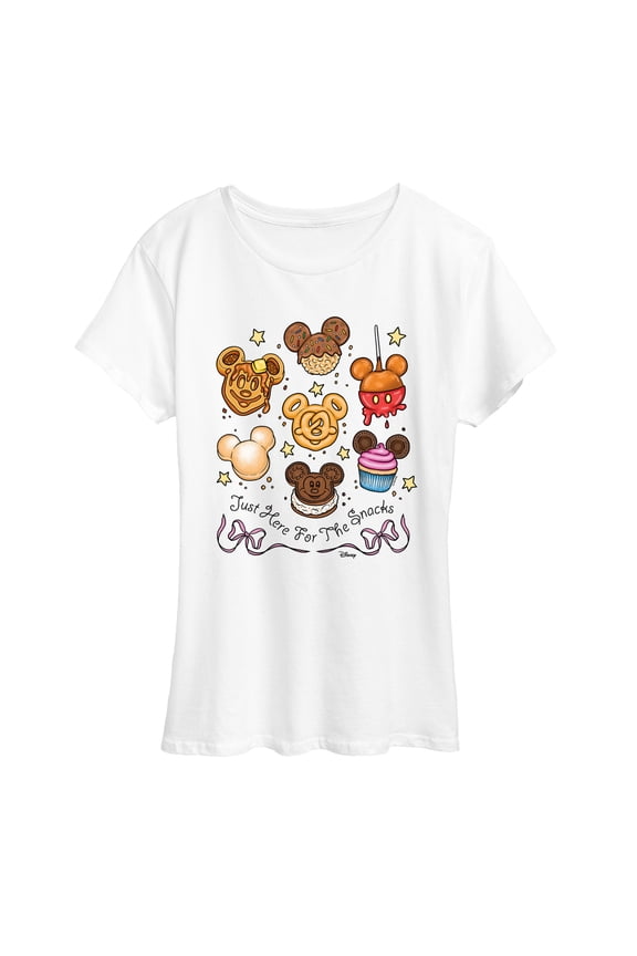 - Disney Foods - Women's Short Sleeve Graphic T-Shirt