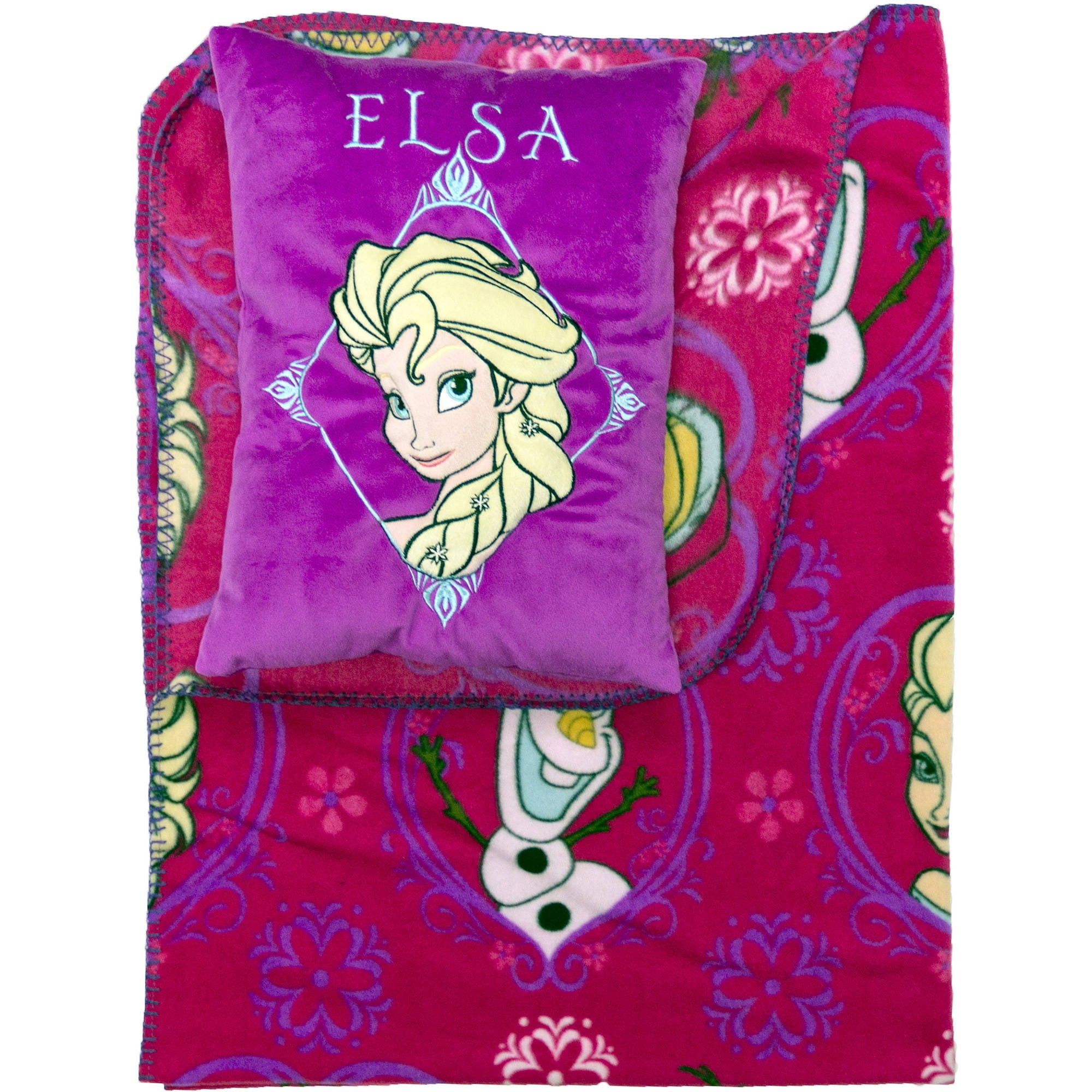Disney Disney Frozen "elsa" Character Pillow And Throw