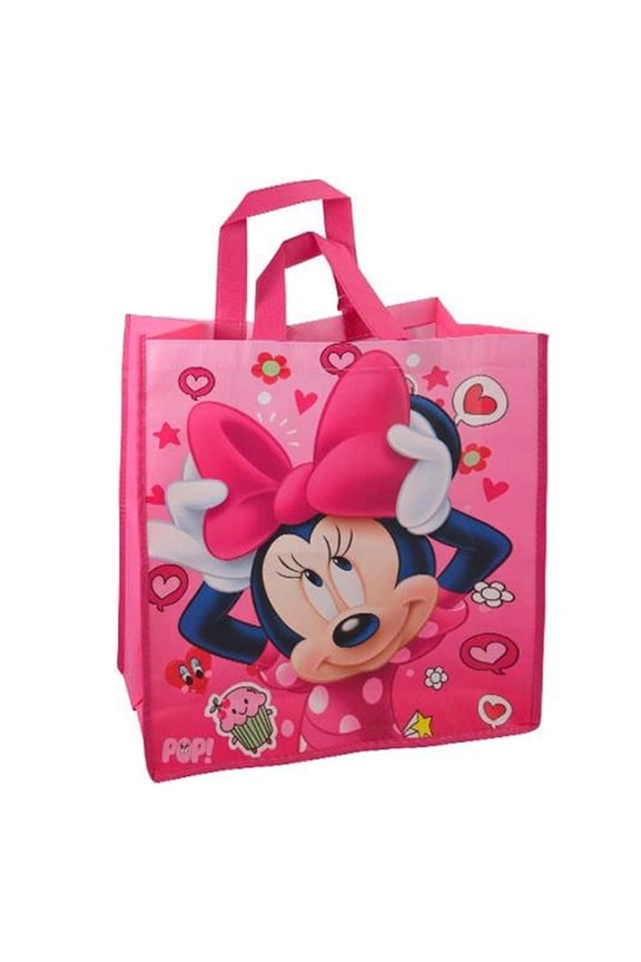 Disney Disney Minnie Mouse Bowtique Reuseable Eco Friendly Large Shopping Tote Bag Novelty Character Fashion Accessories