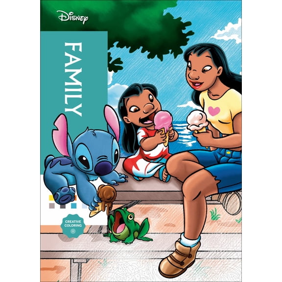 Disney Mystery Coloring: Family: A Color by Number Book, 128 pages (Paperback)