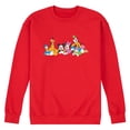 thumbnail image 1 of Disney - Disney Standard Character Group Stand Chest - Men's Crew Fleece Sweatshirt, 1 of 4