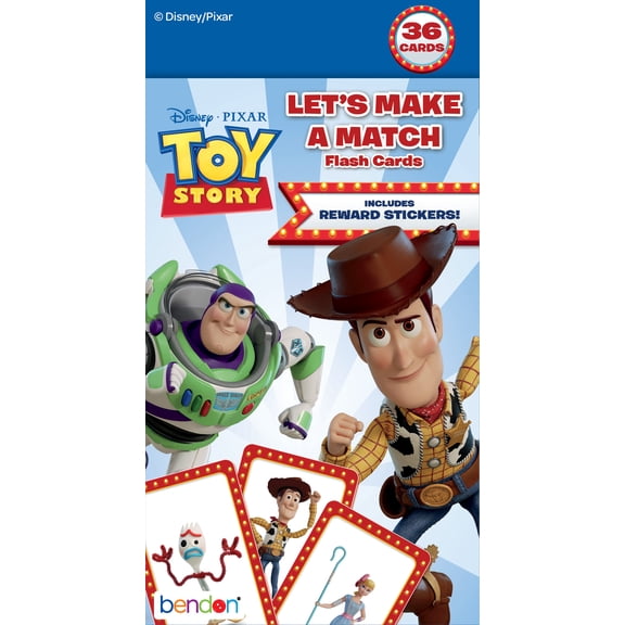 Disney Pixar Toy Story Matching Flashcards Preschool Game